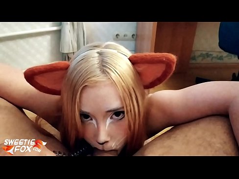 ❤️ Kitsune ngelek kontol jeung cum dina sungut nya ❤️❌ video porno di urang ️❤